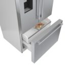 Bosch - 35.625 Inch 26 cu. ft French Door Refrigerator in Stainless - B36FD50SNS