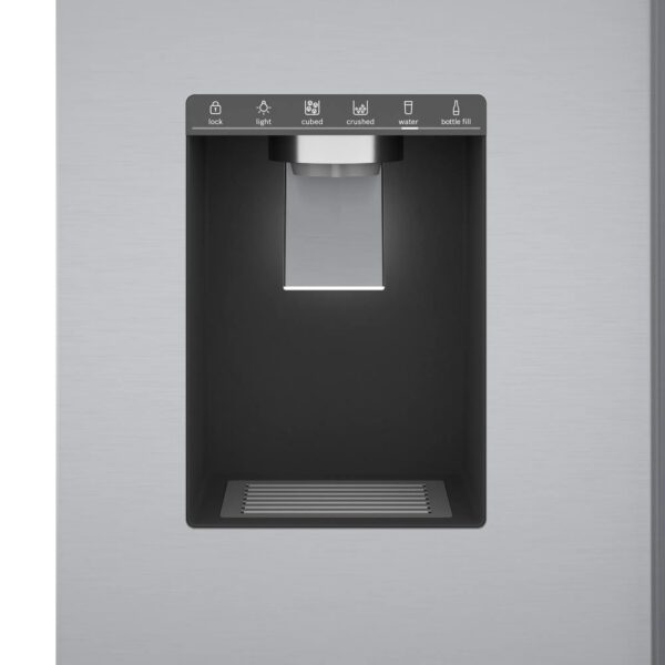 Bosch - 35.625 Inch 26 cu. ft French Door Refrigerator in Stainless - B36FD50SNS - Image 6