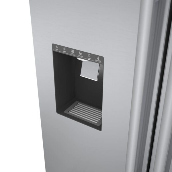 Bosch - 35.625 Inch 26 cu. ft French Door Refrigerator in Stainless - B36FD50SNS - Image 7