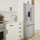 Bosch - 35.625 Inch 26 cu. ft French Door Refrigerator in Stainless - B36FD50SNS