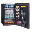 Danby - 20.75 Inch 4.4 cu. ft Mini Fridge Refrigerator in Stainless - DAR044A1SSO