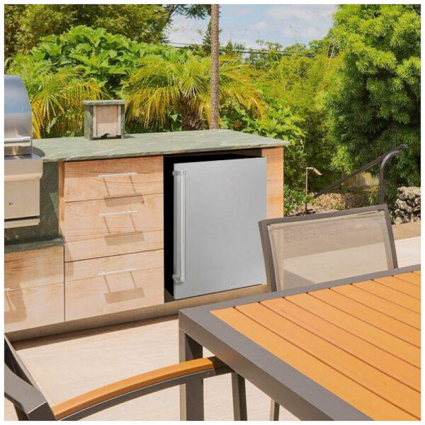 Danby - 20.75 Inch 4.4 cu. ft Mini Fridge Refrigerator in Stainless - DAR044A1SSO - Image 8