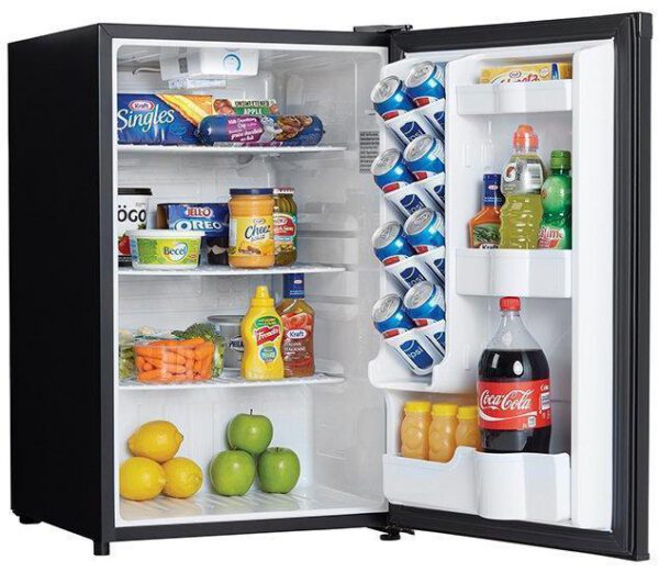 Danby - 20.6875 Inch 4.4 cu. ft Undercounter Refrigerator in Black - DAR044A4BDD - Image 3