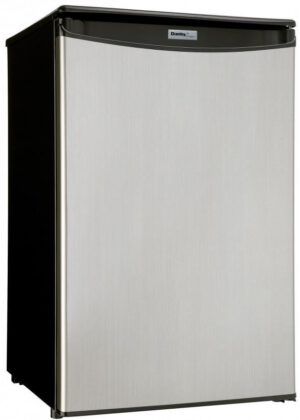 Danby - 21 Inch 4.4 cu. ft Mini Fridge Refrigerator in Stainless - DAR044A4BSLDD