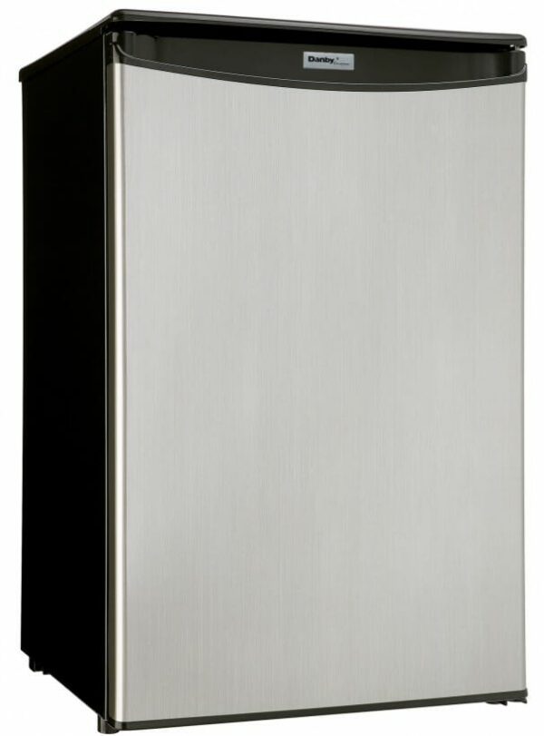 Danby - 21 Inch 4.4 cu. ft Mini Fridge Refrigerator in Stainless - DAR044A4BSLDD - Image 2