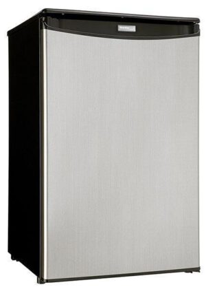Danby - 20.6875 Inch 4.4 cu. ft Mini Fridge Refrigerator in Stainless - DAR044A4BSSDD