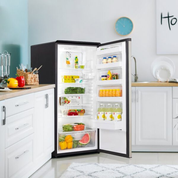 Danby - 23.9 Inch 11 cu. ft Mini Fridge Refrigerator in Stainless - DAR110A1BSLDD - Image 7