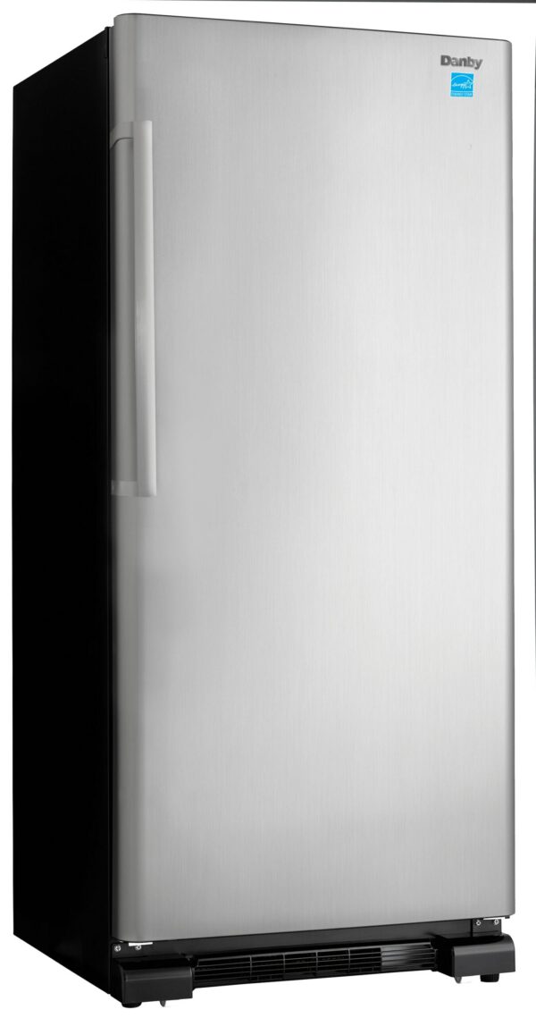 Danby - 29.94 Inch 17 cu. ft Apartment Size Refrigerator in Stainless - DAR170A3BSLDD - Image 2