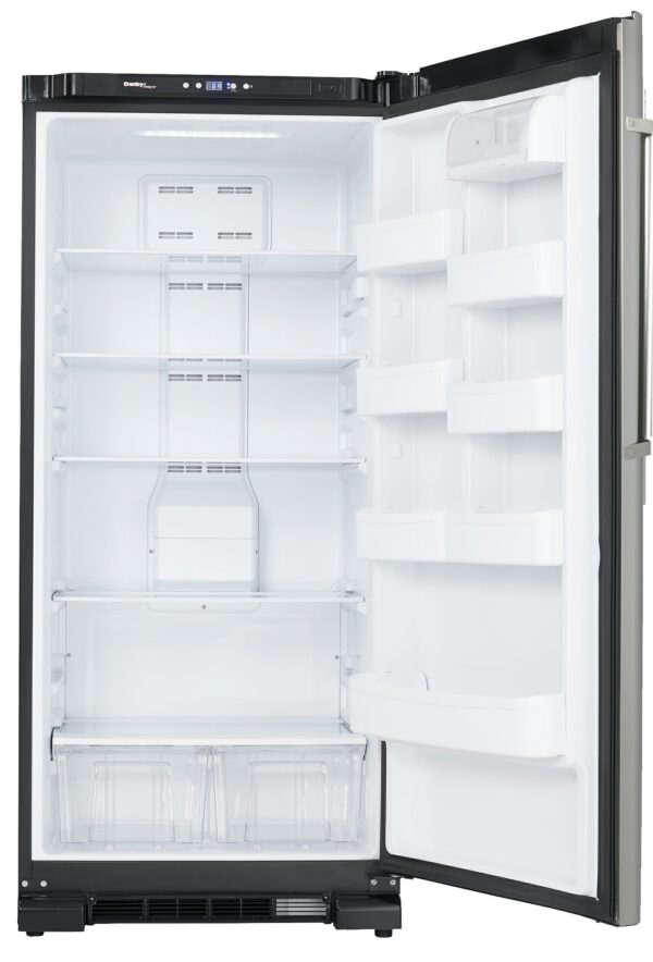 Danby - 29.94 Inch 17 cu. ft Apartment Size Refrigerator in Stainless - DAR170A3BSLDD - Image 6