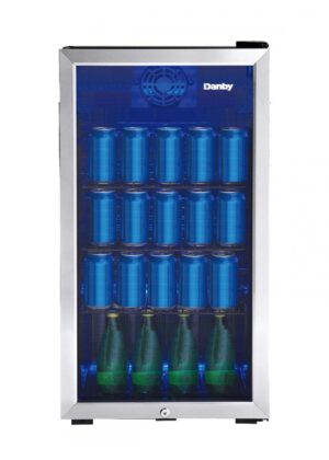 Danby - 17.5 Inch 3.1 cu. ft Beverage Centre Refrigerator in Stainless - DBC117A1BSSDB-6