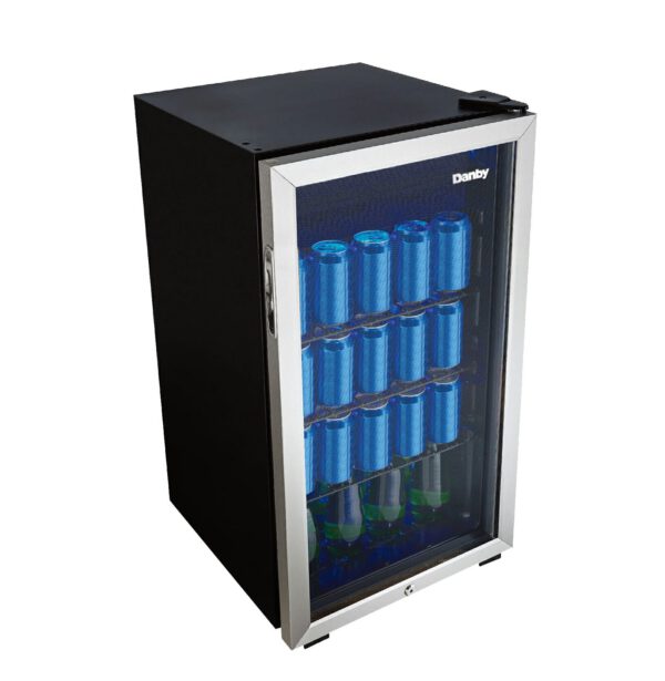 Danby - 17.5 Inch 3.1 cu. ft Beverage Centre Refrigerator in Stainless - DBC117A1BSSDB-6 - Image 2