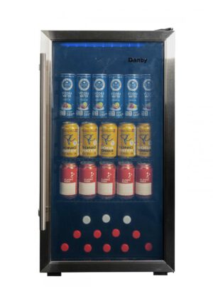 Danby - 17.5 Inch 3.1 cu. ft Beverage Centre Refrigerator in Stainless - DBC117A2BSSDD-6