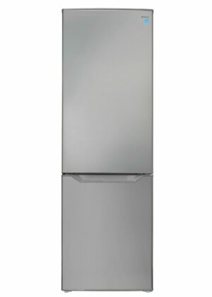 Danby - 23.69 Inch 10.3 cu. ft Bottom Mount Refrigerator in Stainless - DBMF100B1SLDB