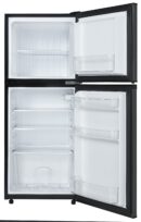 Danby - 19 Inch 4.7 cu. ft Top Mount Refrigerator in Black Stainless - DCR047A1BBSL