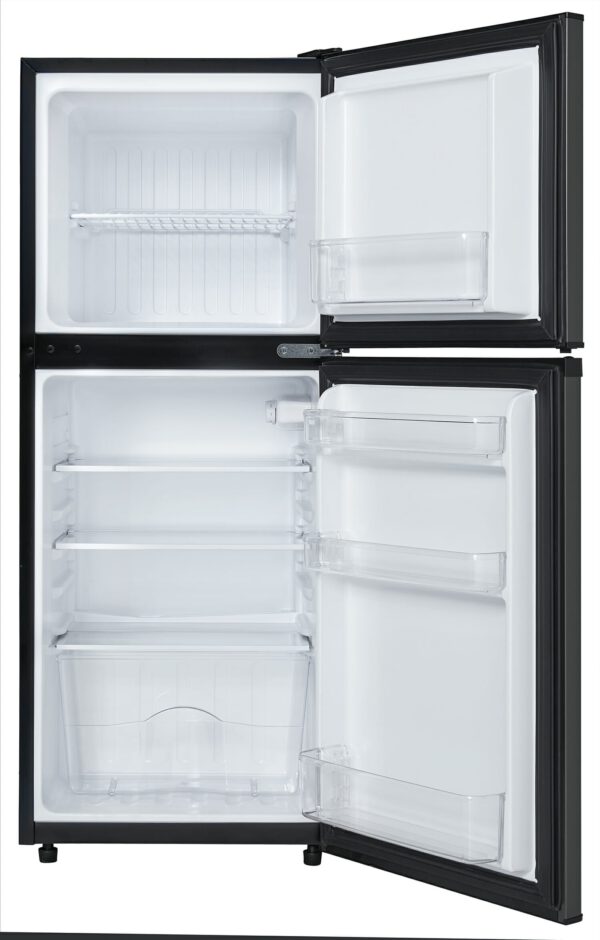 Danby - 19 Inch 4.7 cu. ft Top Mount Refrigerator in Black Stainless - DCR047A1BBSL - Image 8