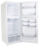 Danby - 23.4 Inch 10 cu. ft Top Mount Refrigerator in White - DFF101B1WDB