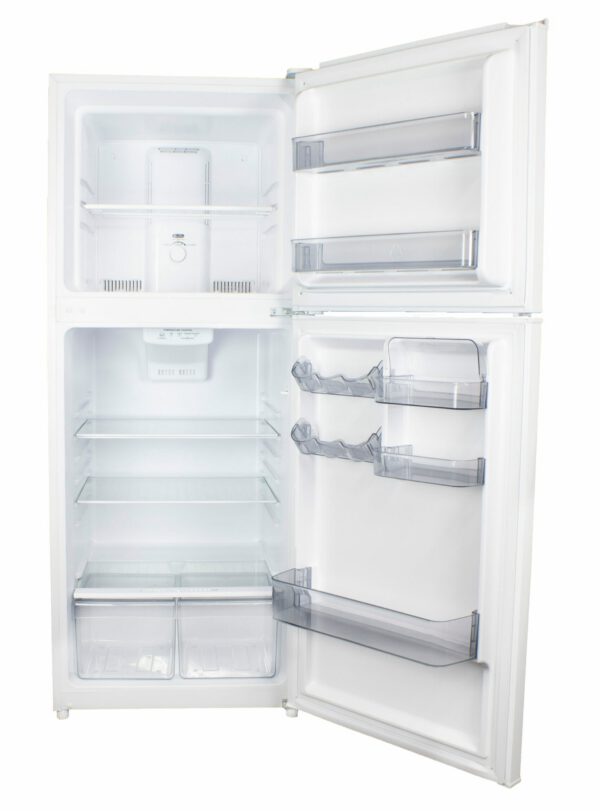 Danby - 23.63 Inch 10.1 cu. ft Top Mount Refrigerator in White - DFF101B2WDB - Image 7