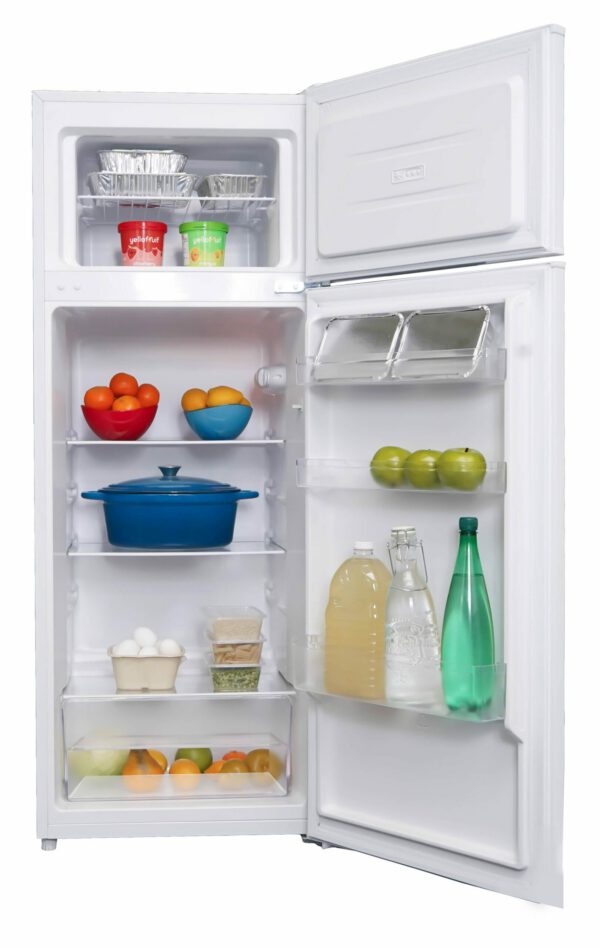 Danby - 21.44 Inch 7.4 cu. ft Top Mount Refrigerator in White - DPF074B2WDB-6 - Image 6