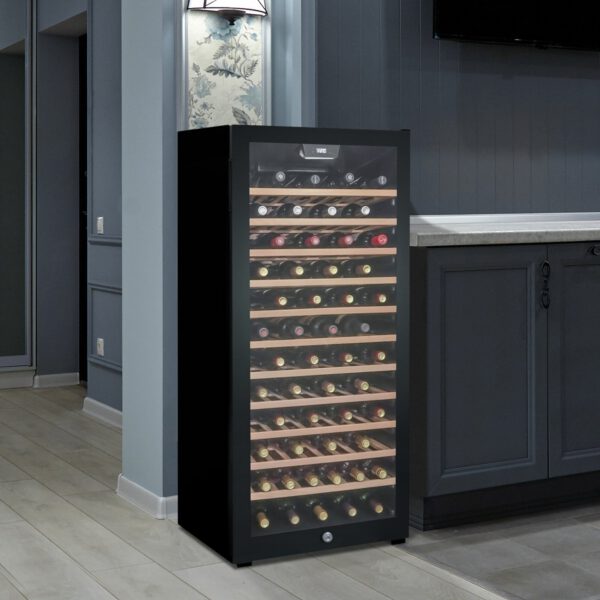 Danby - 21.6 Inch 94 Bottles cu. ft Wine Fridge Refrigerator in Black - DWC94L1B - Image 6