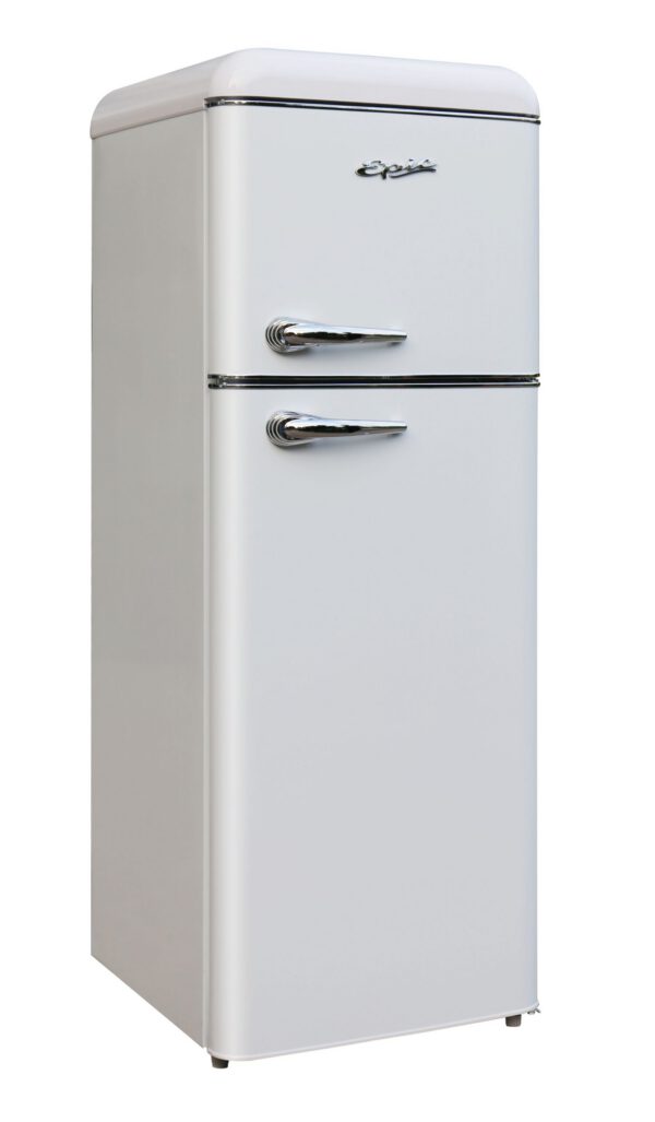 Epic - 21.5 Inch 7.5 cu. ft Top Mount Refrigerator in White - ERR82W-1 - Image 3