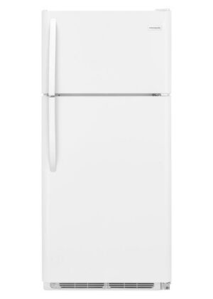Frigidaire - 30 Inch 18 cu. ft Top Mount Refrigerator in White - FFHT1821TW