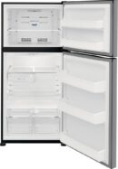 Frigidaire - 30 Inch 18.3 cu. ft Top Mount Refrigerator in Stainless - FFTR1835VS
