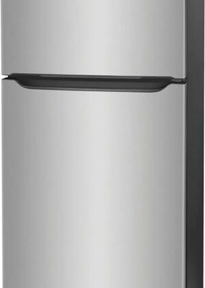 Frigidaire - 30 Inch 20 cu. ft Top Mount Refrigerator in Stainless - FFTR2045VS