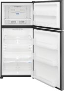 Frigidaire - 30 Inch 20 cu. ft Top Mount Refrigerator in Stainless - FFTR2045VS