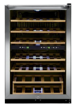 Frigidaire - 21.5 Inch 4.4 cu. ft Wine Fridge Refrigerator in Stainless - FFWC3822QS