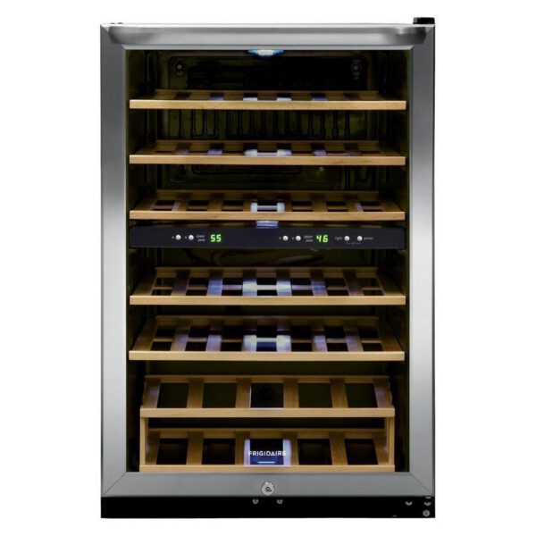 Frigidaire - 21.5 Inch 4.4 cu. ft Wine Fridge Refrigerator in Stainless - FFWC3822QS
