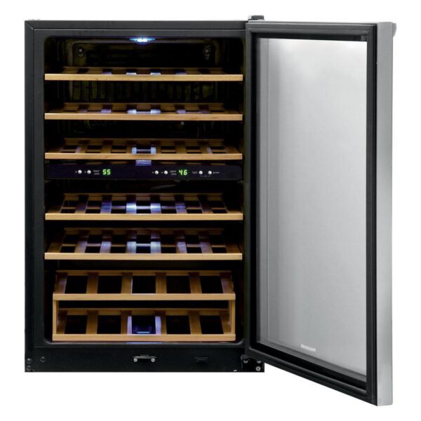 Frigidaire - 21.5 Inch 4.4 cu. ft Wine Fridge Refrigerator in Stainless - FFWC3822QS - Image 3