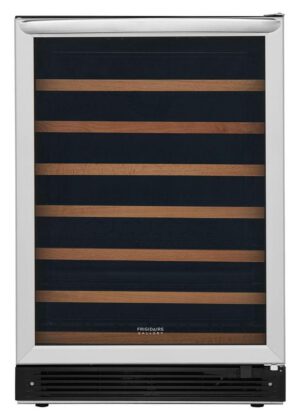 Frigidaire Gallery - 23.4375 Inch 5.3 cu. ft Wine Fridge Refrigerator in Stainless - FGWC5233TS