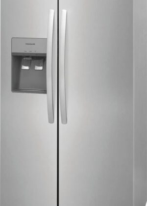 Frigidaire - 33.125 Inch 22.3 cu. ft Side by Side Refrigerator in Stainless - FRSS2323AS