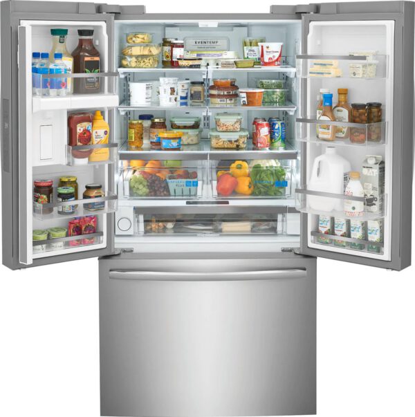 Frigidaire Gallery - 36 Inch 28.8 cu. ft French Door Refrigerator in Stainless - GRFN2853AF - Image 2