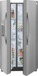 Frigidaire Gallery - 36.2 Inch 22.3 cu. ft Side by Side Refrigerator in Stainless - GRSC2352AF
