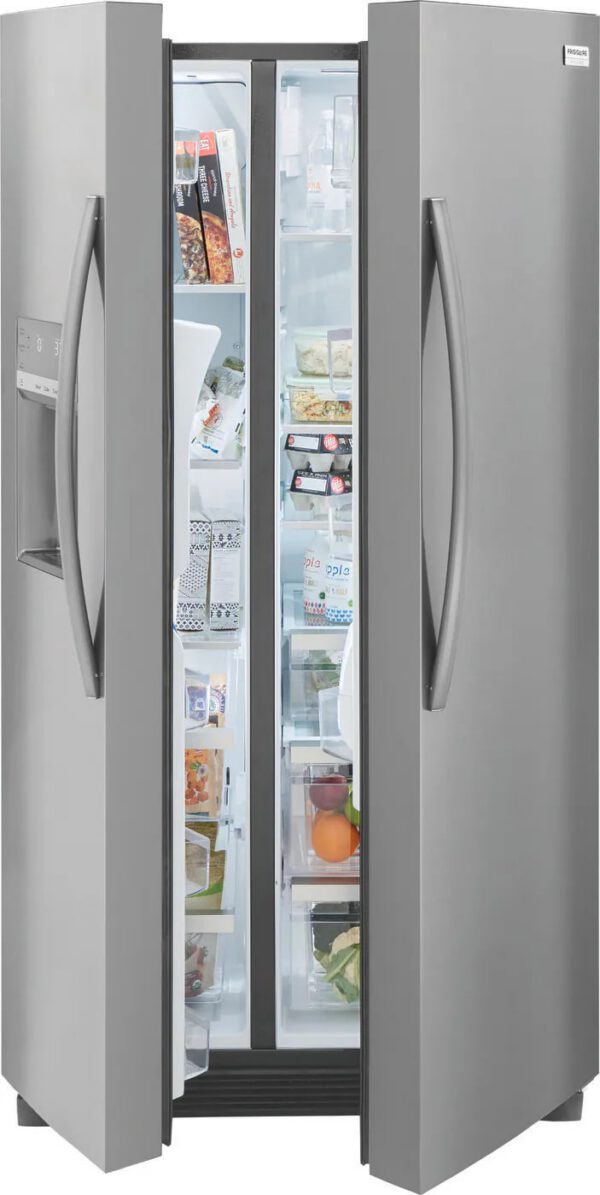 Frigidaire Gallery - 36.2 Inch 22.3 cu. ft Side by Side Refrigerator in Stainless - GRSC2352AF - Image 3