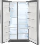 Frigidaire Gallery - 36.2 Inch 22.3 cu. ft Side by Side Refrigerator in Stainless - GRSC2352AF