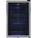 Haier - 20.5 Inch  150-can Capacity Beverage Centre Refrigerator in Stainless - HEBF100BXS