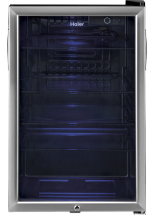 Haier - 20.5 Inch  150-can Capacity Beverage Centre Refrigerator in Stainless - HEBF100BXS