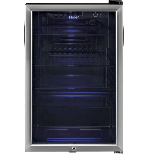 Haier - 20.5 Inch  150-can Capacity Beverage Centre Refrigerator in Stainless - HEBF100BXS