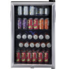 Haier - 20.5 Inch  150-can Capacity Beverage Centre Refrigerator in Stainless - HEBF100BXS