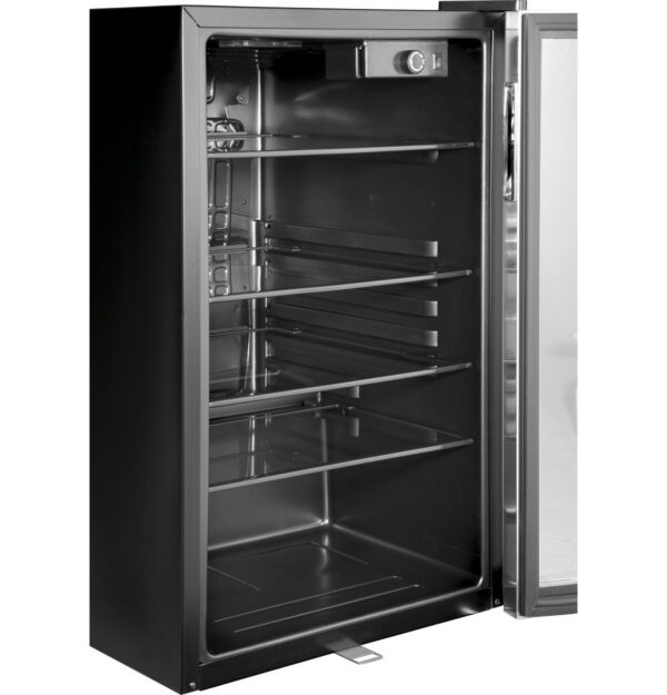 Haier - 20.5 Inch  150-can Capacity Beverage Centre Refrigerator in Stainless - HEBF100BXS - Image 5