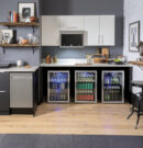 Haier - 20.5 Inch  150-can Capacity Beverage Centre Refrigerator in Stainless - HEBF100BXS
