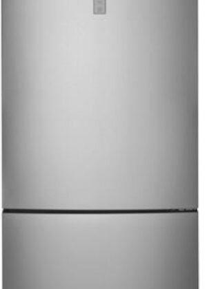 Haier - 27.6 Inch 15 cu. ft Bottom Mount Refrigerator in Stainless - HRB15N3BGS