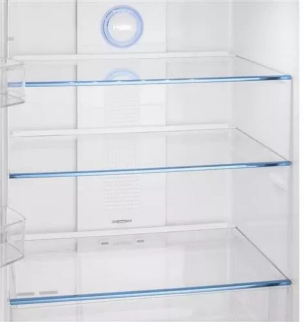 Haier - 27.6 Inch 15 cu. ft Bottom Mount Refrigerator in Stainless - HRB15N3BGS - Image 5