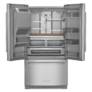 KitchenAid - 35.94 Inch 27 cu. ft French Door Refrigerator in Stainless - KRFF577KPS