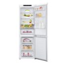 LG - 23.5 Inch 11.9 cu. ft Bottom Mount Refrigerator in White - LBNC12231W