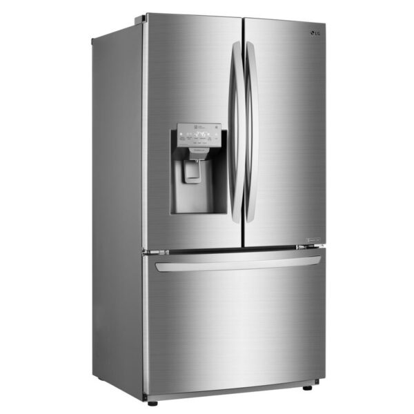 LG - 35.8 Inch 27.9 cu. ft French Door Refrigerator in Stainless - LFXS28968S - Image 2
