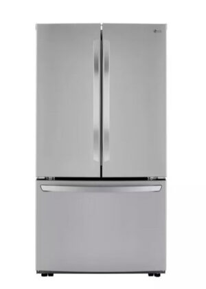 LG - 35.75 Inch 23 cu. ft French Door Refrigerator in Stainless - LRFCC23D6S