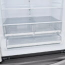 LG - 35.75 Inch 23 cu. ft French Door Refrigerator in Stainless - LRFCC23D6S